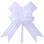 Laco pronto liso 32mmx47cm organza branco - make+ (pct.c/100) - Imagem 1