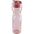 Garrafa plastica veneza transp/rosa 600ml - tiba (pct.c/03) - Imagem 2