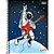 Caderno 16x1 capa dura spice masculino 256 folhas - tilibra (pct.c/02) - Imagem 1