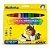 Caneta hidrografica jumbo big 12 cores - acrilex (pct.c/06) - Imagem 1