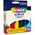 Tinta guache 015ml 06 cores fantasia metallic - acrilex (pct.c/06) - Imagem 2