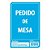 Impresso talao de pedido mesa 50fls 80x117mm - pauta branca (pct.c/20) - Imagem 1