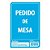 Impresso talao de pedido mesa 50fls 80x117mm - pauta (pct.c/20) - Imagem 1