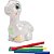 Boneco e personagem braqueossauro pintura c/canet. - samba toys (unidade) - Imagem 1