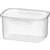 Pote plastico com travas 26x18x14cm 4,3l. - nitron (unidade) - Imagem 1
