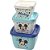 Pote plastico mickey conj 3 potes conect qd - plasutil (kit) - Imagem 2