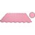 Tatame 04 placas 1x1mx1cm rosa - evamax (pacote) - Imagem 1