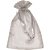 Saco de organza prata 10x15cm - kit (pct.c/10) - Imagem 1