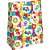 Sacola para presente decorada festas m 27x21x10cm (s) - cristina (pct.c/10) - Imagem 2