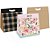 Caixa para presente decorada new plus g 28,5x10x38,5cm (s) - cromus (pct.c/10) - Imagem 1