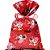 Saco metalizado 25x37cm minnie love perolado - cromus (pct.c/40) - Imagem 1