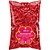 Palha para decoracao bopp vermelho 50g. - emfesta (pacote) - Imagem 1