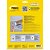 Etiqueta carta transp cristal 5fl 25,4x66,7mm - pimaco (cx.c/150) - Imagem 2