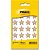 Etiqueta lisa com formas tp estrela ouro 5 fls - pimaco (ct.c/20) - Imagem 1