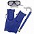 Acessorio p /piscina/praia kit snorkel c/mascara/nadadeir - bel (kit) - Imagem 4