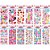 Adesivos decorados 15x26cm. big mix cartela sort. - make+ (pct.c/16) - Imagem 2