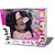 Boneca style hair negra 21cm c/acesso - bee toys (unidade) - Imagem 1