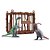 Dinossauro dino c/som/articulado+boneco - bee toys (unidade) - Imagem 4