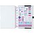 Caderno inteligente a5 lets glitter colorful 80fls - caderno inteligente (unidade) - Imagem 3