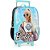Mochila infantil com rodinha barbie g verde - luxcel (unidade) - Imagem 1