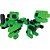 Brinquedo para montar blocos mega robots tiranossauo - ggb plast (unidade) - Imagem 3