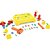 Massa para modelar criativa box massinha alfabeto 19pcs - dismat (unidade) - Imagem 1