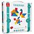 Brinquedo pedagogico madeira tangram 14 pecas 65 figurinhas - brinc. de crianca (unidade) - Imagem 2