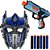 Lancador mascara robo c/06 dardos - art brink (unidade) - Imagem 1