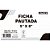 Ficha pautada 5x8 12,7x20,3cm - animativa (pct/100) - Imagem 1