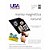 Placa imantada a4 210x297mm 0,30mm s/adesivo - usa folien (pct.c/05) - Imagem 1