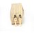 Estojo duplo tecido up4you bege - luxcel (unidade) - Imagem 3