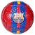 Bola de futebol barcelona pvc/pu n.5 vm/az - futebol e magia (unidade) - Imagem 1