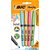 Caneta marca texto marking 4 cores pastel - bic (bl.c/04) - Imagem 1