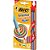 Lapis de cor sextavado evolution pijama 12cores+2lapi - bic (pct.c/06) - Imagem 1