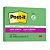 Bloco de recado post-it 657 verde recl. 76x102mm 90fls - 3m (unidade) - Imagem 1