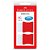 Borracha branca fc max pequena plastica vermel - faber-castell (bl.c/02) - Imagem 1