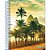 Caderno espiral 1/4 capa dura brasilidade 96fls. - jandaia (pct.c/05) - Imagem 1