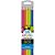Lapis de cor sextavado cis criatic neon 6 cores - sertic (estojo) - Imagem 1
