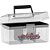 Organizador cristal c/divisoria 1,5l trans - nitron (unidade) - Imagem 1