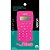 Calculadora de bolso 8 dig. rosa c/cordao e bateria - leonora (unidade) - Imagem 3