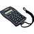 Calculadora de bolso 8 dig.preta c/cordao e bateria - leonora (unidade) - Imagem 2