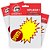 Cartaz para marcacao splash oferta pq 130x93mm.am. - grespan (pct.c/10) - Imagem 1