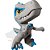Boneco e personagem jurassic world blue c/sons - pupee brinquedos (unidade) - Imagem 1
