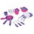 Brincando de casinha mini chef rosa c/ agua - tateti (unidade) - Imagem 2