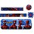 Kit escolar spider man 7pcs c/estojo metal - molin (unidade) - Imagem 1