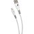 Cabo usb ios branco 5.0a 1.0mts - flex (unidade) - Imagem 1