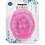 Kit alimentacao talher + prato c/ventosa rosa - dermiwil (unidade) - Imagem 1