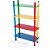 Moveis infantis em madeira prateleira colorida 24pc.106cm - carlu (unidade) - Imagem 1