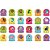 Quebra-cabeca madeira silabas dos bichos 86pcs - brinc. de crianca (unidade) - Imagem 1