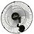 Ventilador parede premium 60cm.bivolt pto - venti delta (unidade) - Imagem 1